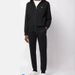 Men's Clothing Classic Zipper Cardigan Trendy Plus Velvet Sweater Suit Drawstring Hooded Customizable Print Two Piece Suit_viptrois.com