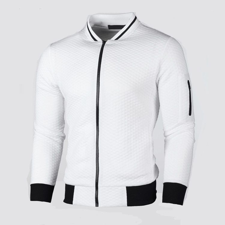MRMT 2025 Brand New Men's Plaid Sweatshirts Zipper Men Sweatshirts Stand Collar For Male Casual Man Zipper Sweatshirt Clothing_viptrois.com