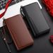 Men's Bags New Men's Long Zipper Wallet Coin Purse Large Capacity Multiple Card Slots Business Litchi Pattern Splicing Hand Wallet_viptrois.com