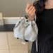 Women's Bags Design Small Handbag For Women Spring And Summer New Style Fashionable Chain Messenger Bag Commuter Bucket Bag_viptrois.com
