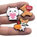 Valentine's Day Themed Cute Shoe Flower Decorative Buckle Western Valentine's Day Shoe Buckle Removable Garden Shoe Accessories_viptrois.com
