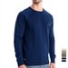 Pure 2024 Autumn Winter New Cotton Sweater Men's Pullover Solid Color Raglan Sleeve Knitwear_viptrois.com