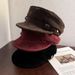 Women's Hats New Autumn Retro British Style Newsboy Cap For Women, High Grade Suede Octagonal Cap, Small Face And Fashionable Painter Cap_viptrois.com