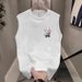 Men's Clothing Sports Vest Men's Summer Loose Outer Wear Sleeveless T Shirt Casual Wide Shoulder Waistcoat Top_viptrois.com