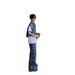 Men's Clothing Summer And Autumn Gradient Color Washed Design Retro Distressed Denim Vest Jacket Pleated Textured Sleeveless Jacket_viptrois.com