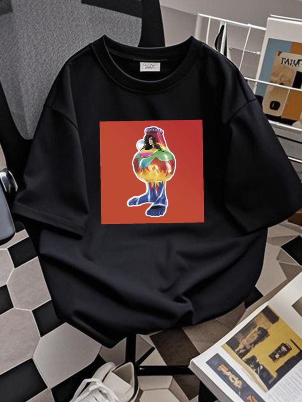 Bjork Volta T Shirt Band 2007 Tee Tour Concert Unisex Short Sleeve Tee NH8201 Breathable Slightly Summer Designer Clothes Stylish Fashion_viptrois.com