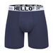Pulse Cross-Border E-commerce Factory Supply Men's Underwear Simple Long Style European Size Solid Color Mid-Waist Boxer_viptrois.com