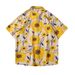 Men's Clothing Casual Short Sleeved Shirt Trendy Fashion Ice Silk Drape Loose Shirt_viptrois.com