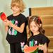 Children's Boy And Girl SuitsSummer New Bebebe Korean Version Children's Casual English Short Sleeved Shorts Suit_viptrois.com