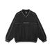 Street Style American Sports V-Neck Patchwork Long Sleeve Sweatshirt Men's Loose Casual Versatile Spring Autumn Pullover_viptrois.com