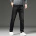 Large Size Men's Clothing European And American Style Jeans Men's Loose Elastic Washed Straight Pants Men's Slim Business Jeans_viptrois.com