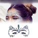 Halloween Edm Electronic Music Festival Face Stickers Eyebrow Stickers Diamond Resin Diamond Carnival Diamond Stickers Masquerade Face Decoration_viptrois.com