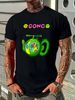 Gong Rock Band Daevid Allen T-Shirt Flying Teapot Didier Malherbe Pip Pyle Stretched Unisex Homme Comfortable Stylish Soft Slightly Casual Summer_viptrois.com