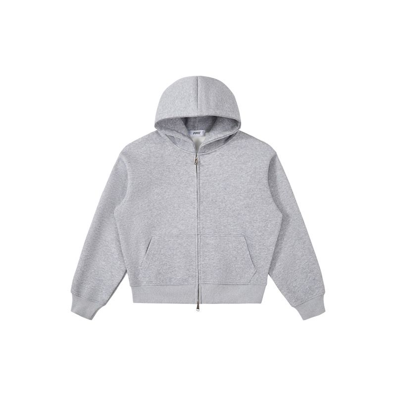 Men's Clothing Oversized Heavyweight Hoodie - Cleanfit Pullover Sweatshirt With Drop Shoulder & Ribbed Hem For Men And Women (Black, Gray)_viptrois.com