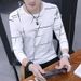 boy Spring And Autumn Long Sleeve T-Shirt Thin Top 2018 Korean Style Trendy Base New Small Shirt Men's Clothing Wholesale_viptrois.com