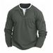 Men's T Shirt Fake Two Piece Double Layer Henry V Neck Fashion Stitching Large Size Bottoming Shirt Pocket Men's Long Sleeved T_viptrois.com