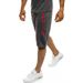 Men's Sleeveless Sports Shorts New Style Tight Fitting Fitness Sweat Wicking Quick Drying Bottoms_viptrois.com