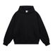 Loose Pullover Hoodie Men's Autumn Winter Casual Long Sleeve Sweatshirt Vibe Trendy Brand High Street Simple Solid Color_viptrois.com