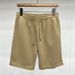 Men's Clothing Casual Cotton Shorts - Breathable Summer Loose Fit Athletic Shorts With 6 Colors (White/Black/Grey/Beige/Brown/Navy) - Sizes M To 5XL_viptrois.com