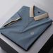 Men's Clothing Embroidered Polo Shirt Thin Business Fashion Loose Men's Short Sleeved T Shirt_viptrois.com