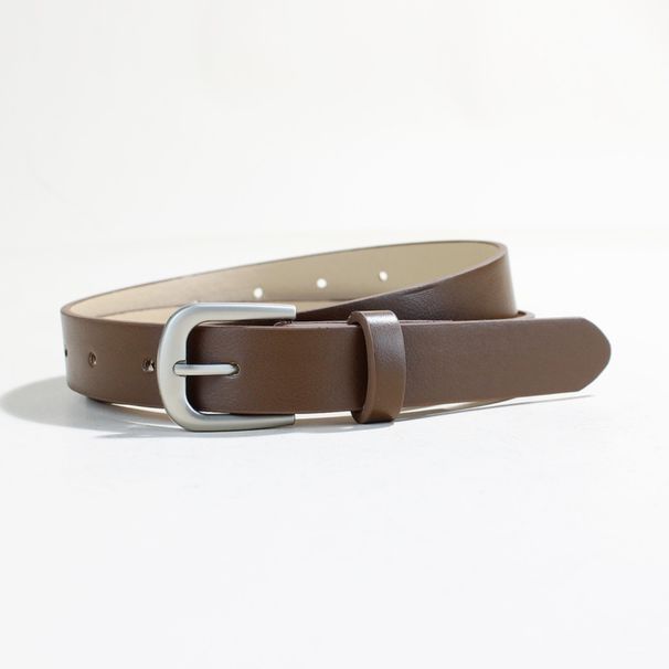 Minimalist PU Leather Belt With Pin Buckle - Unisex Stylish Waistband For Women & Men | Versatile Fashion Accessory_viptrois.com