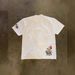 Heavyweight 250g Pure Cotton Retro Cartoon Neck Print Loose Short Sleeved T-Shirt For Men And Women_viptrois.com