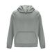 Men's Vintage Pullover Hoodie - Classic American Retro Zip-Up Fleece Sweatshirt With Drawstring Hood (8 Colors, S-XXXL)_viptrois.com