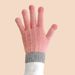 Touch screen gloves winter plus velvet thick warm cold proof knitted gloves outdoor fashion wool split finger gloves for women_viptrois.com