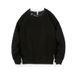 Autumn Kun Hai Peng Yun Men's New Heavy Loose Long Sleeve Fleece Two-Piece Crew Neck Sweatshirt For Men_viptrois.com