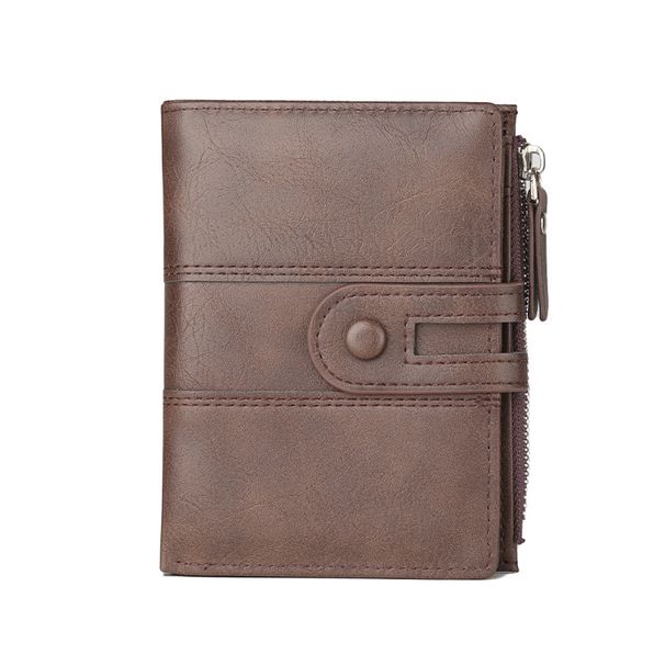 Men’s Bags New Pu Men's Wallet Simple Business Ultra Light Wallet Student Polyester Multi Card Bag_viptrois.com