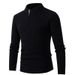 Men's Chunky Cable Knit Sweater - Zip-Up Mock Neck Design For Winter (Grey/Black/Navy/Green/Khaki, M-3XL)_viptrois.com