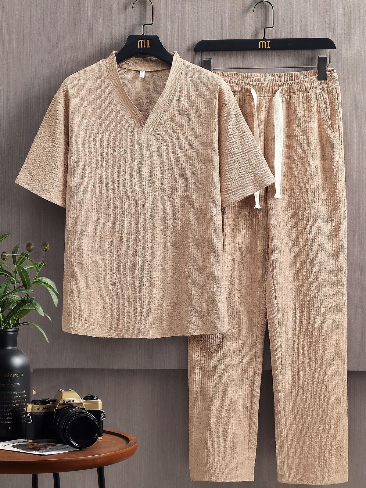 2025 New Summer Pants Simple, Comfortable And Fashionable Set_viptrois.com
