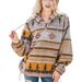 Men's Clothing Autumn And Winter New Oreign Trade Sweatshirt 3D Digital Printing Stand Collar Women's Street Fashion Half Zipper Sweatshirt_viptrois.com