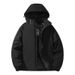 New Graphene Cotton-padded Men's Thickened Warm And Cold Hooded Windproof And Waterproof Casual Jacket_viptrois.com