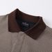 Loose Plaid Long Sleeve Polo Sweatshirt Men's Trendy Brand Vibe Autumn Winter Turn-Down Collar Pullover Sports Shirt_viptrois.com