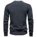 Men's Clothing Men's High-Quality Business Casual Knit Sweater Autumn/Winter New Round Neck Fashion Solid Color_viptrois.com