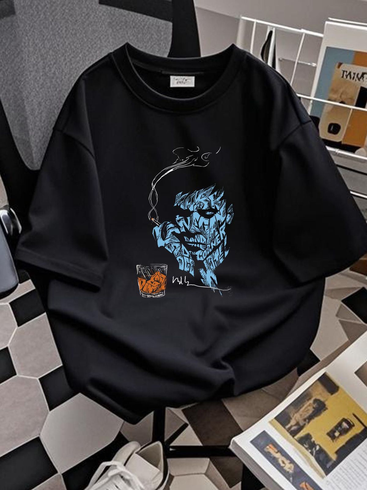 New Mark Lanegan Singer Basic Gift For Fan Black All Size Men T-Shirt TMB682 Graphic Stretched Casual Summer Comfortable Versatile Fashion Homme_viptrois.com