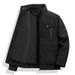 Men's Clothing Handsome Stand Collar Retro Suede Jacket Men's Spring Outdoor Windproof And Waterproof Motorcycle Jacket High End Leather Jacket Men_viptrois.com