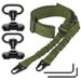 Tactical Gun Strap Ordinary Double-point Gun Rope Multi-functional Training Mission Telescopic Rope Adjustable Slant Strap Shoulder Strap_viptrois.com