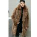 Men's Clothing Tuscan Lambskin Men's Autumn And Winter New Imitation Fox Fur Trench Coat Fur Coat Mid Length Coat Trend_viptrois.com
