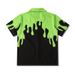 Men's Clothing Summer Digital Printing Creative Ink Splash Beach Casual Short Sleeved Cardigan Trendy Men's Shirt_viptrois.com