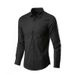 Men's Clothing White Shirt Men's Long Sleeved No Iron Business Formal Fit Professional Working Men's White Casual Suit Shirt_viptrois.com