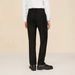 Autumn And Winter Six Dimensional Elastic Business Men's Casual Pants Basic Solid Color Smooth Crisp Simple Straight Leg Protection Men's Pants_viptrois.com