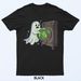Sheet Happens Ghost Laundry Haunted Washing Humor Funny Art T-Shirt Mens Womens Tees Top_viptrois.com