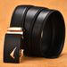 Men's leather belt automatic buckle men's belt trouser belt casual business belt men's belt_viptrois.com