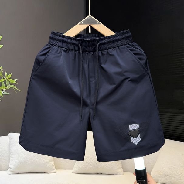Summer Men's Quick Drying Mesh Breathable Casual Shorts Lightweight Trendy Youth Five Point Pants_viptrois.com