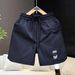 Summer Men's Quick Drying Mesh Breathable Casual Shorts Lightweight Trendy Youth Five Point Pants_viptrois.com