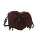 Trendy Halloween Bloody Cleaver Crossbody Bag - Unique PU Leather Handbag With Zipper Closure For Women & Men, Spooky Streetwear Accessory_viptrois.com