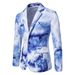 2025 Hot-Selling New Fashion Printed Single-Breasted Casual Suit Jacket For Young Men_viptrois.com