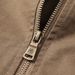 Men's Clothing Vintage Workwear Jacket With Stand Collar - Stylish & Versatile Loose Fit Coat For Autumn & Winter (Thin/Thick Options Khaki)_viptrois.com